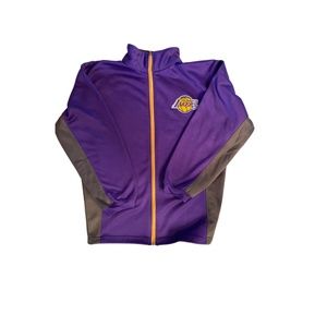 Lakers Jacket - Front Zip - size XL Youth